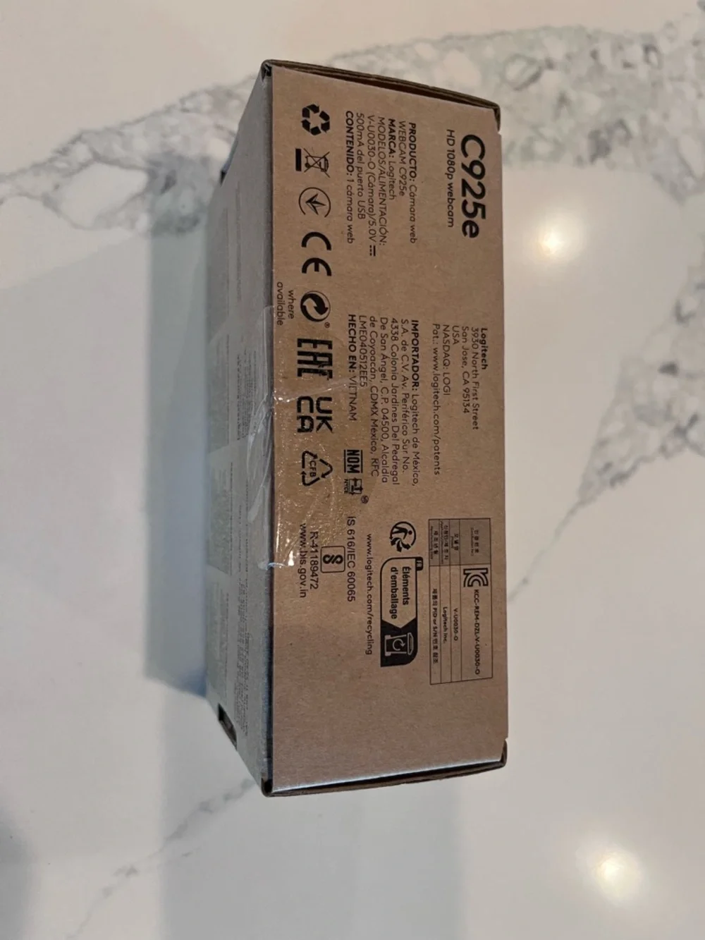 Logitech Business Webcam in Black and Gray - Brand new in unopened box